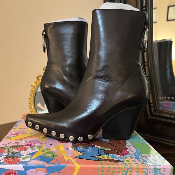 Jeffrey Campbell WALTON-STR Boots - NEW WITH BOX - Picture 7 of 14